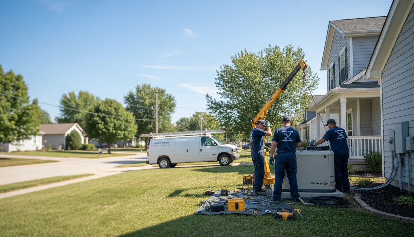 Generator Installation in Russells Point, OH near me